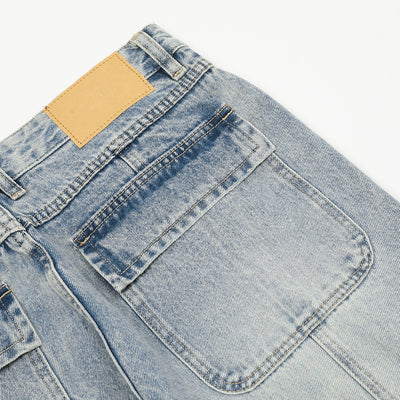 Overol Denim Punk para Hombre - Diseño Costura Reforzada - Image 4