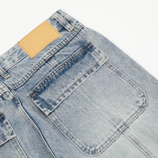 Overol Denim Punk para Hombre - Diseño Costura Reforzada - Image 4