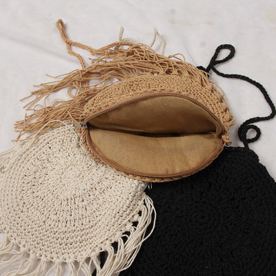 Bolso Mensajero Tejido a Mano - Clutch Artesanal - Image 3