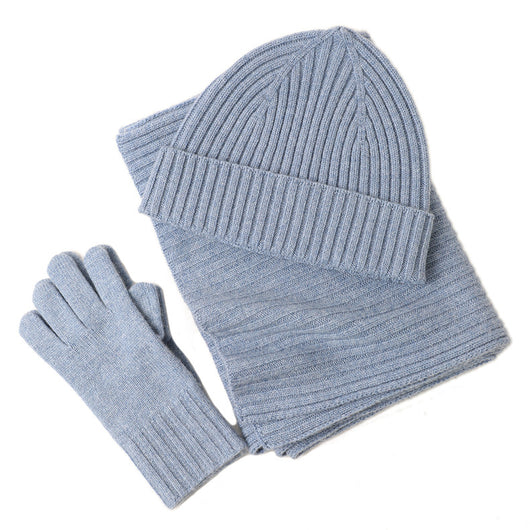 Conjunto de Abrigo Invernal: Gorro, Bufanda y Guantes en Lana para Mujer - Image 11