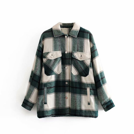 Camisa de Cuadros Tipo Abrigo - Image 19