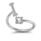 26 Letter English Rings Jewelry I Opening adjustable