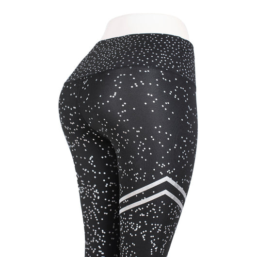 Leggings Deportivos de Cintura Alta con Estampado Hot Stamping - Image 2
