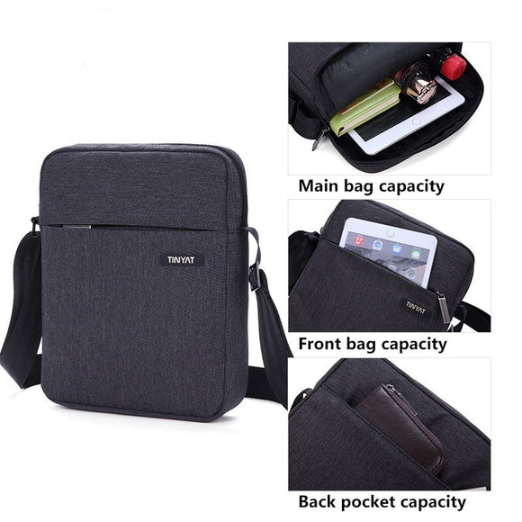 Bolsa Mensajera Casual para Hombre - Mochila de Hombro Versátil