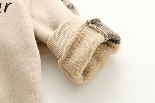 Pijama Enterizo Polar Forrado para Bebés - Otoño Invierno - Image 6