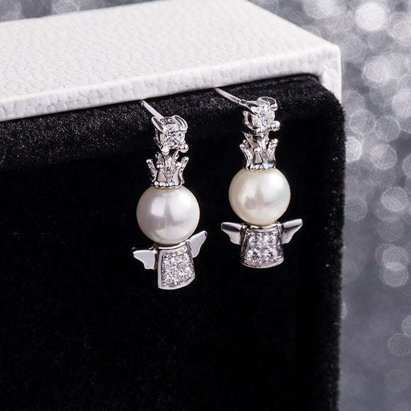 Aretes para bebé Angelito