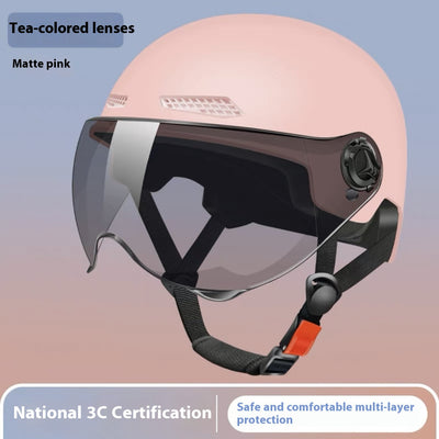 Casco Motocicleta Eléctrico con Protección Solar y Certificación 3C - Image 7
