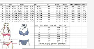 Traje de Baño Talla Grande Cintura Alta con Abertura Lateral Sexy - Image 9