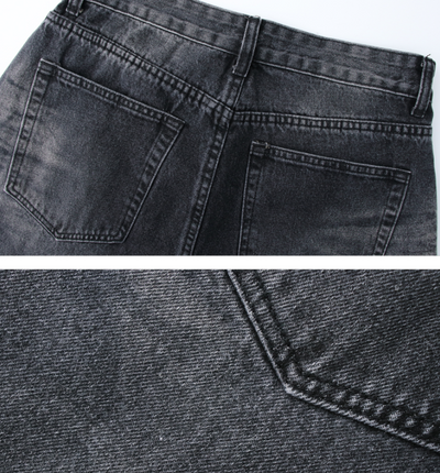 Jeans Rectos Vintage Peso Pesado - Casual - Image 11