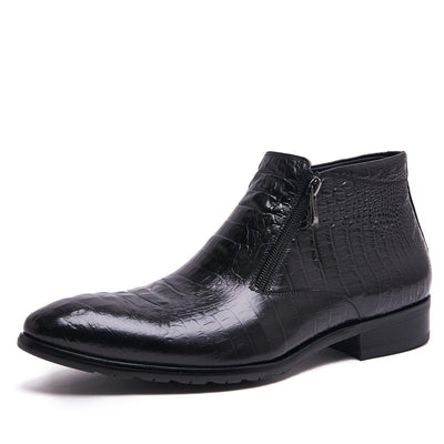 Botas Ejecutivas Altas de Cuero Premium - Image 4