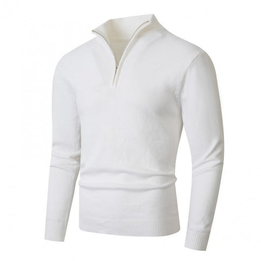 Suéter con Cierre para Hombre Talla Grande Forrado en Fleece - Image 5