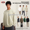 Camiseta Manga Larga Oversize para Hombre - Algodón Puro Otoño Invierno