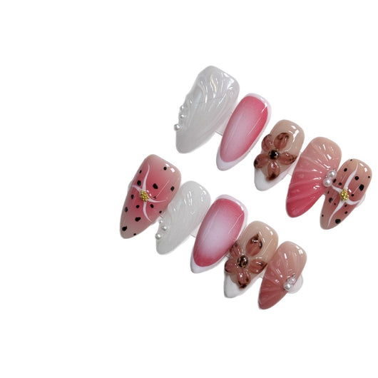 Parches de Uñas Artesanales 3D - Diseños Lindos Tallados a Mano - Image 5