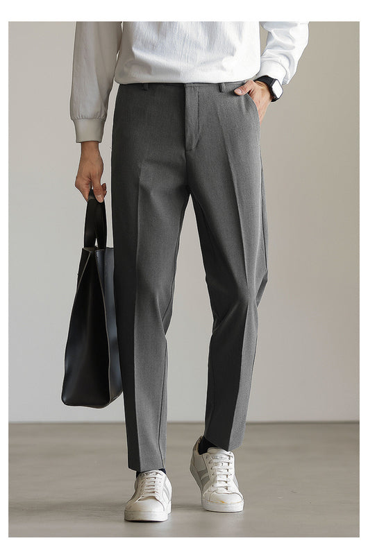 Pantalones de Vestir Ejecutivos Dos Tonos Resistentes a Arrugas - Image 14