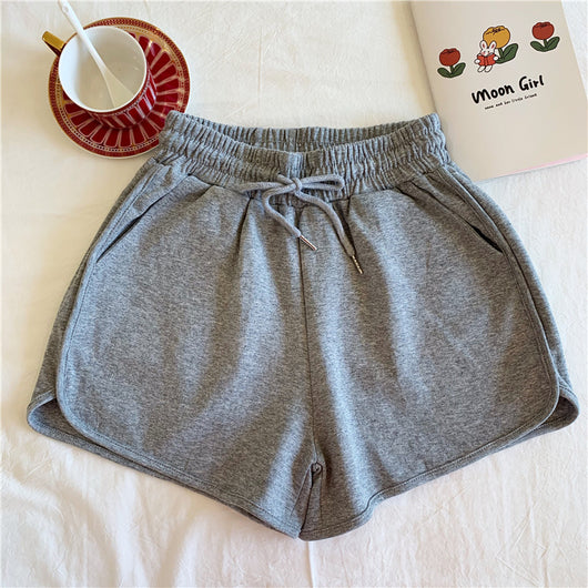 Pantalones Deportivos Cómodos de Cintura Alta - Shorts Holgados para Correr y Actividades Casuales - Image 8
