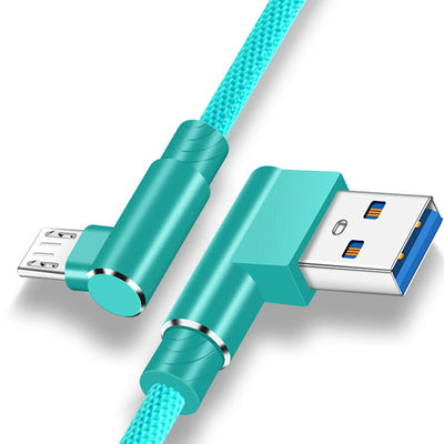 Cable de Carga Rápida Doble Codo para Móviles y Gaming - Image 2
