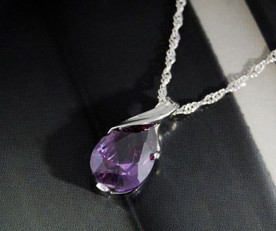 Collar de Plata 925 con Cristales Austriacos AAA - Colgante Brillante para Mujer - Image 6