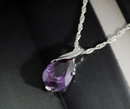 Collar de Plata 925 con Cristales Austriacos AAA - Colgante Brillante para Mujer - Image 6