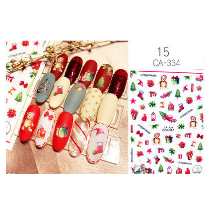 Stickers de Uñas Navideños - Image 10