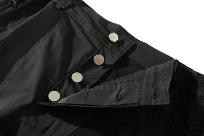 Pantalones Casuales con Cierre Trasero y Costura de Nylon - Image 14