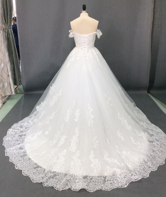 Vestido de Novia Personalizado de Comercio Exterior Premium - Image 3