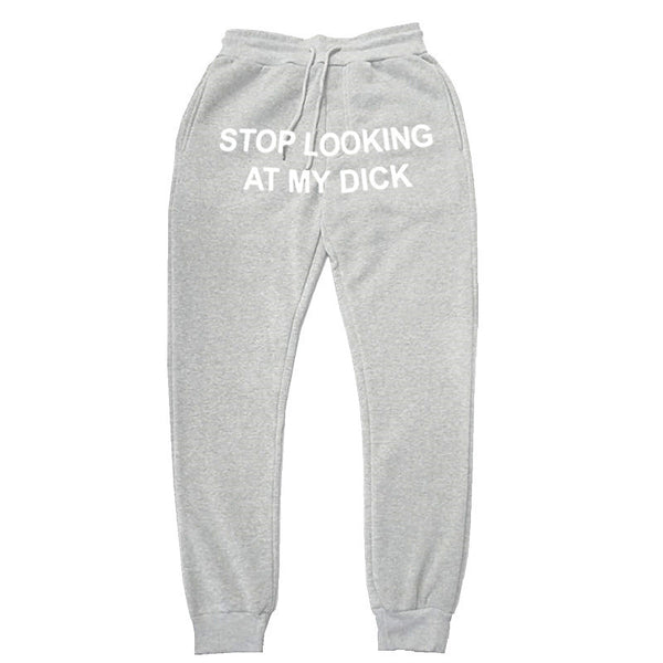 Pantalones Casuales con Estampado de Letras para Hombre y Mujer