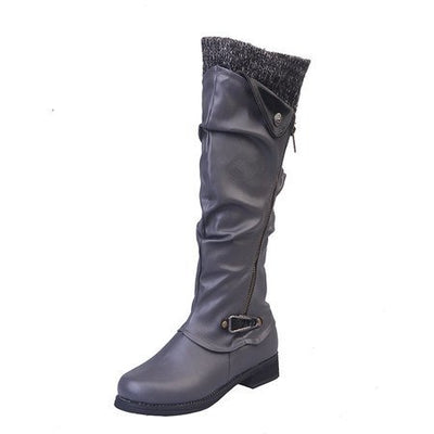 Botas de Tacón Bajo y Punta Redonda - Image 9