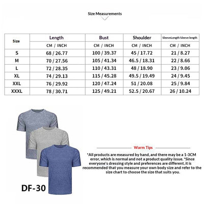 Playera Deportiva Casual de Manga Corta para Hombre - Image 11