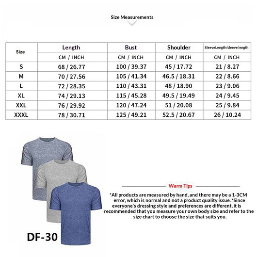 Playera Deportiva Casual de Manga Corta para Hombre - Image 11
