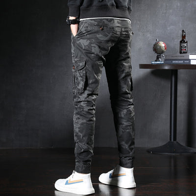 Pantalones Overol Slim Fit Coreano Casual para Hombre - Image 9