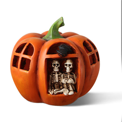 Luz LED Decorativa Calavera y Fantasma - Adorno Halloween para Mesa - Image 4