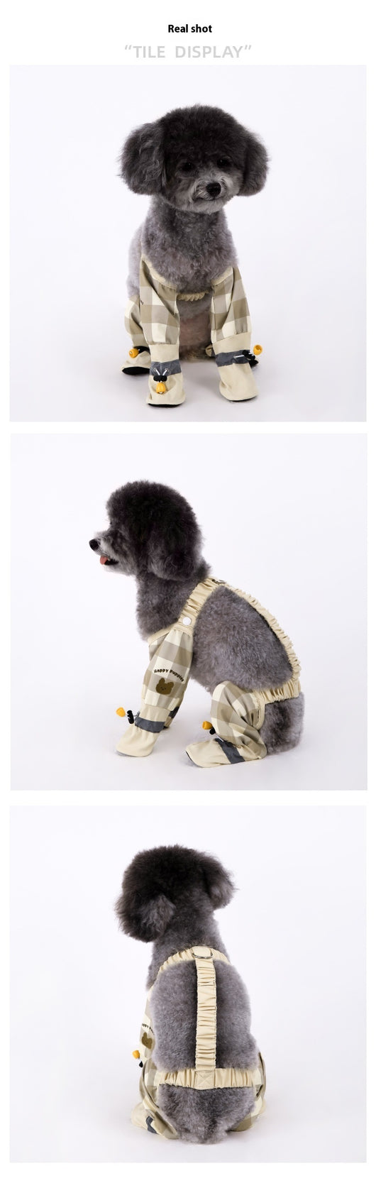 Pantalones Protectores para Perros Otoño-Invierno Ajustados Antipolvo - Image 20
