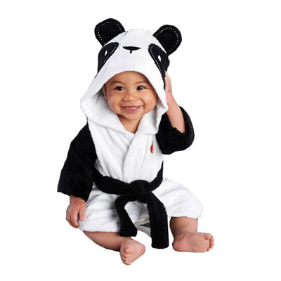 Bata Infantil de Algodón con Diseños de Animales - Image 7