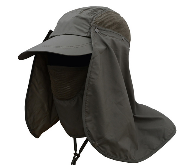 Gorra Deportiva Anti-UV con Visera para Ciclismo, Pesca y Montaña
