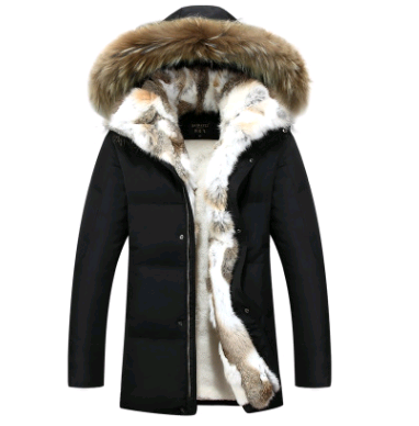 Abrigo Largo Acolchado para Hombre - Chaqueta de Invierno Estilo Coreano Talla Grande - Image 11