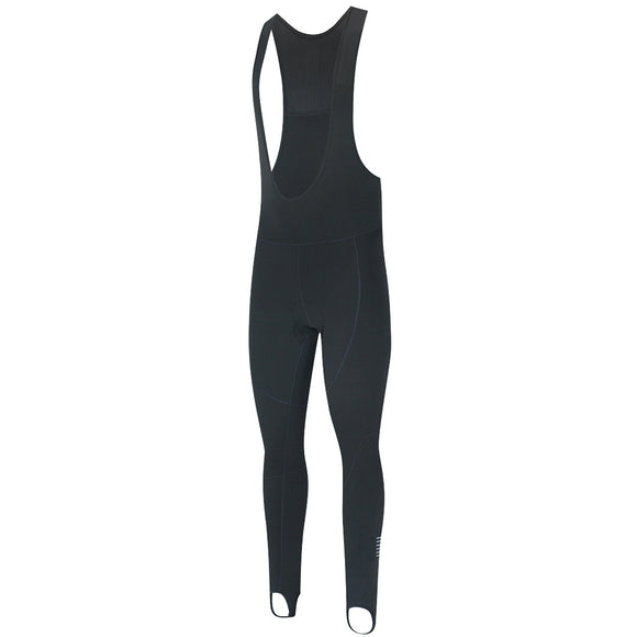 Pantalones de Ciclismo con Tirantes y Forro Polar Térmico para Hombre