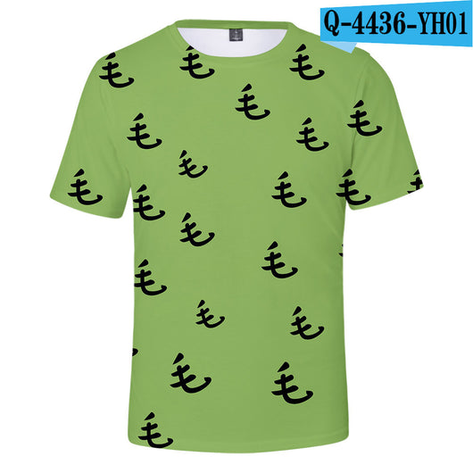 Playera Casual 3D Manga Corta para Niños y Jóvenes - Image 13
