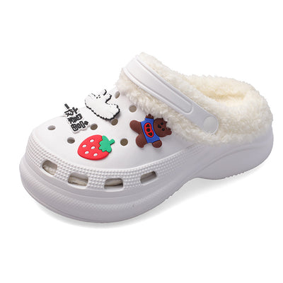 Pantuflas Baotou Reversibles de Algodón - Comodidad Cálida Todo el Año - Image 19