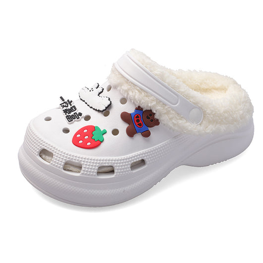 Pantuflas Baotou Reversibles de Algodón - Comodidad Cálida Todo el Año - Image 19