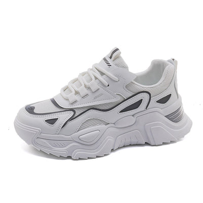 Zapatillas Estilo Dad Shoes Mujer Suela Gruesa Versátiles - Image 11