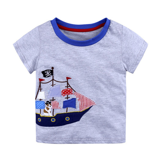 Playera Infantil Cuello Redondo con Estampado - Image 6