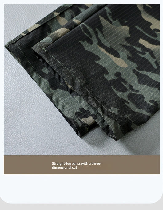 Pantalones Tácticos Multibolsillos Holgados de Trabajo Resistente - Image 12