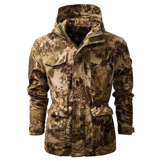 Chaqueta Táctica Multifuncional con Capucha