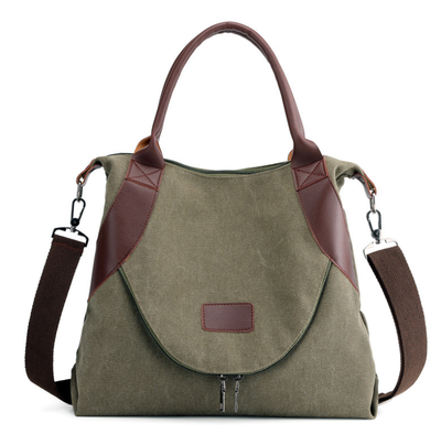 Bolsa Mensajera de Lona para Mujer - Estilo Casual - Image 6