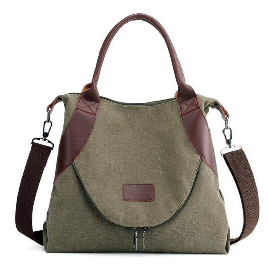 Bolsa Mensajera de Lona para Mujer - Estilo Casual - Image 6