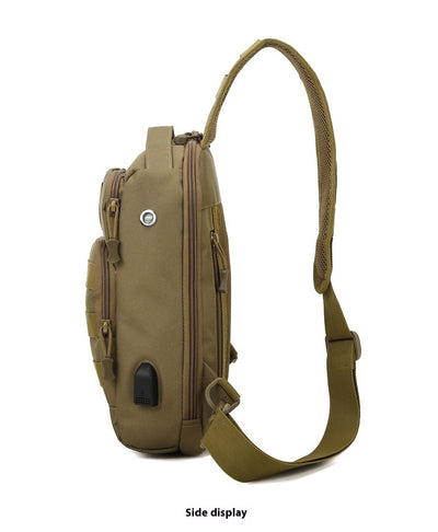 Bolsa Táctica Crossbody Camuflaje para Hombre - Gran Capacidad Multifuncional - Image 46