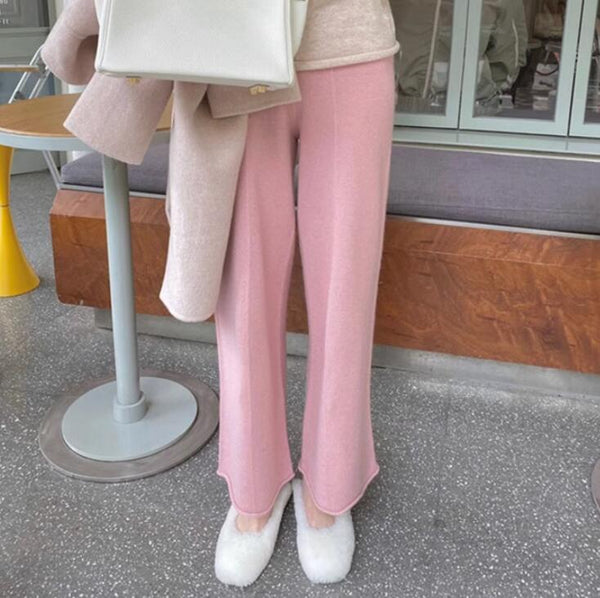 Pantalón Ancho Casual para Mamá - Comodidad y Estilo Primavera Otoño