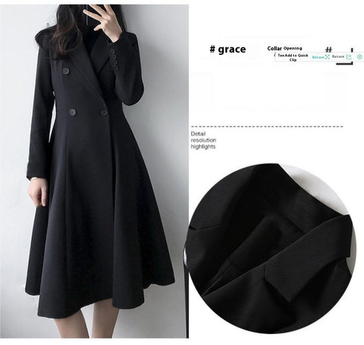 Abrigo Trench Coat Largo Talla Grande para Mujer - Colección Otoño - Image 18