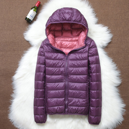 Chaqueta Acolchada Reversible Mujer - Ligera y Corta para Otoño e Invierno - Image 18