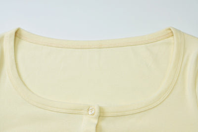 Cardigan Corto Casual de Botones - Blusa Manga Larga Versátil - Image 21
